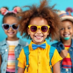 Tenue à la mode pour enfants en 2023.